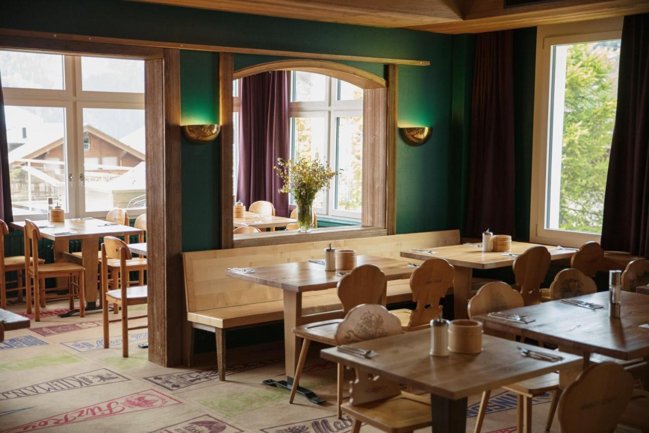 Hotel Drei Berge Murren Exterior photo
