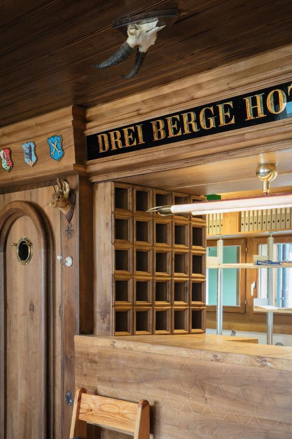 Hotel Drei Berge Murren Exterior photo